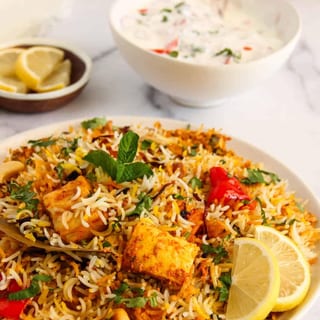 HYDERABADI PANEER DUM BIRYANI