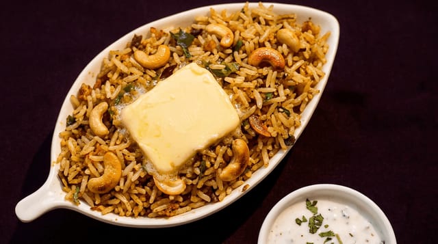Special Vegetable Pulao.