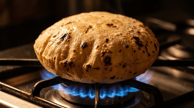 Phulka Roti.